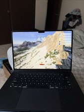 Apple MacBook Air 15-inch M2 2023 Laptop, 8GB RAM, SSD, macOS Sequoia, Black