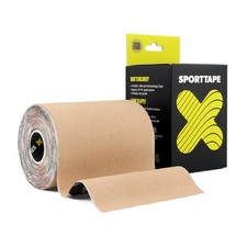 SPORTTAPE Extra Wide Kinesiology Tape 10cm x 5m Beige Waterproof Hypoallergenic 5.73 per metre