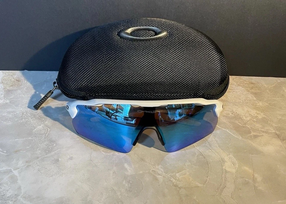 Gafas de sol Oakley RADAR EV PATH 9275 blanco mate/zafiro PRIZM con estuche incluido Foto 4 de 4