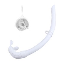 Silicone Foldable Snorkel With Compact Storage Case Women Men Snork ALGH