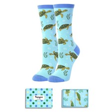 HAPPYPOP Turtle Gifts for Women - Sea Animal Medium, Blue