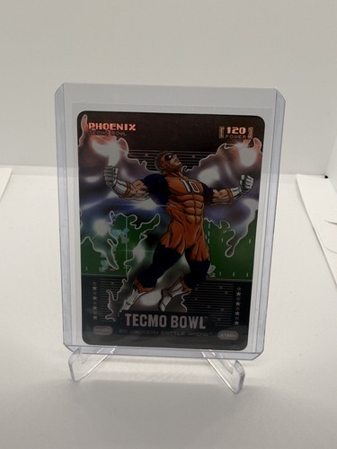 2026 Bo Jackson Battle Arena Tecmo Bowl Phoenix Bo Nix Steel Battlefoil SP