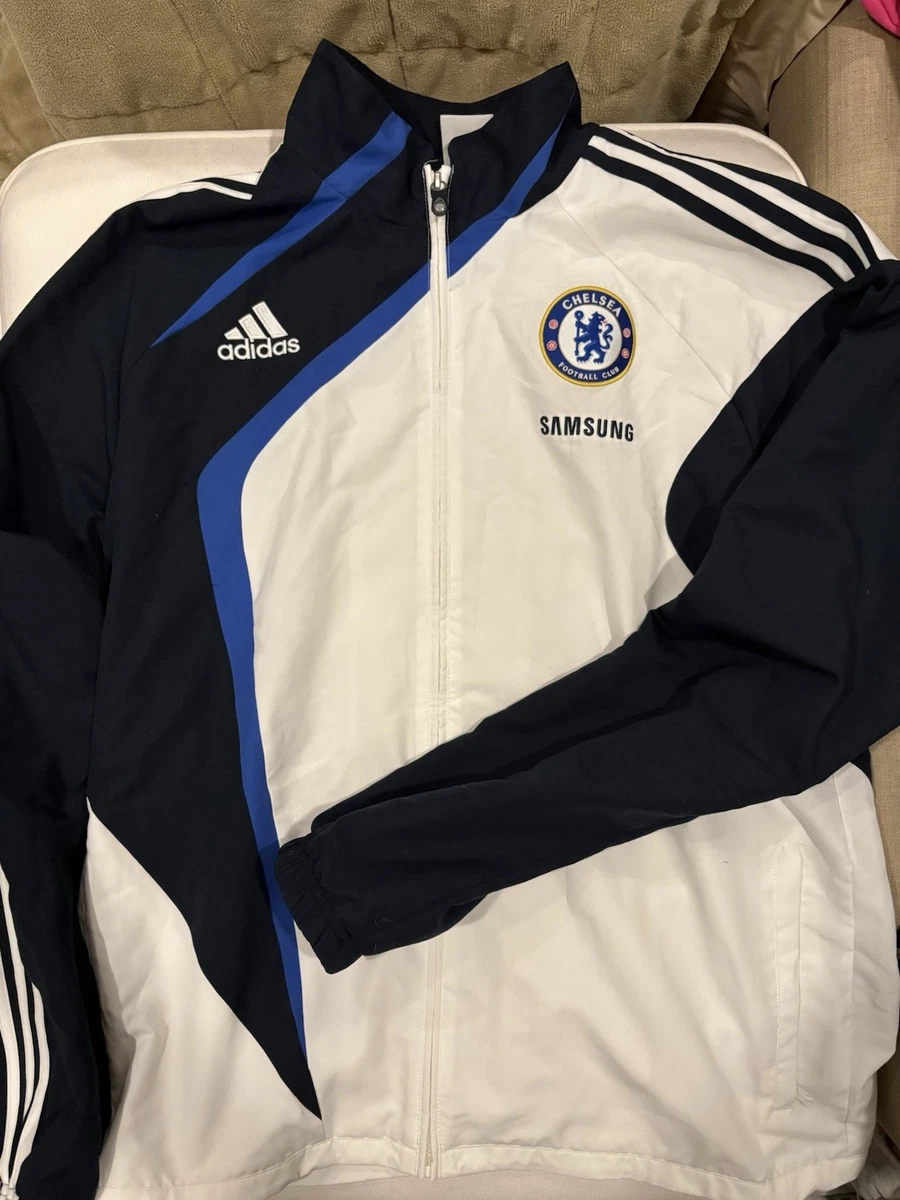 adidas Chelsea White International Club Soccer Fan Apparel and
