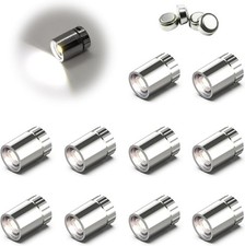 Small Spotlight Battery Operated LED Lights Warm White LED Wireless Spot 10 Pack