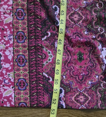 Faded Glory Women's XL Pink Paisley V-Neck Sleeveless Maxi Summer Dress Boho - Picture 18 of 18