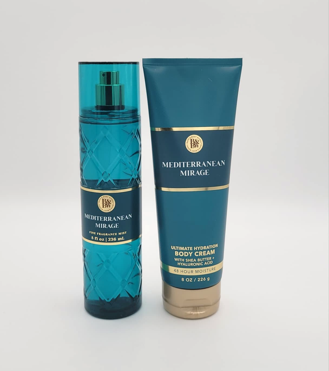 Bath & Body Works Mediterranean Mirage Fragrance Body Mist & Body