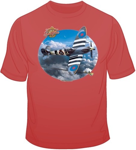 Spitfire - Plane T Shirt You Choose Style, Size, Color 10808 - Picture 7 of 11