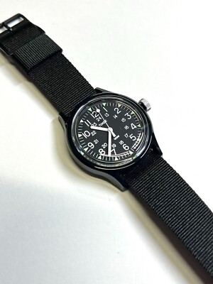 TIMEX Original Camper Black TW2R13800 Case Size 36mm Black Band