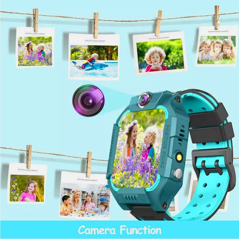 Kids Smart Watch Camera GPS Tracker SOS Call Phone Watches For Boys Girls Gift - Image 3 of 4