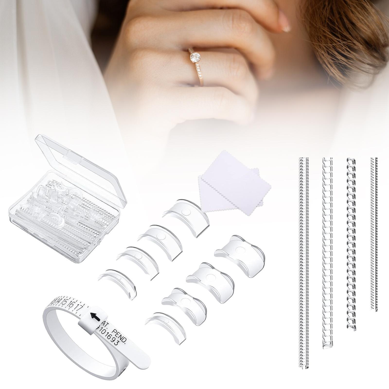 15Pcs/Set Ring Size Adjuster for Loose Rings Size Adjustment Tool eBay