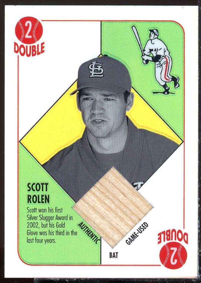 メジャーリーグ　カード　SCOTT ROLEN Scott Rolen Card 2003 Topps Chrome Red Backs Relics #SR | eBay