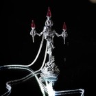 <!--F#f_0-->Retro Gothic bone candlestick pendant cross necklace high-end necklace<!--F/-->