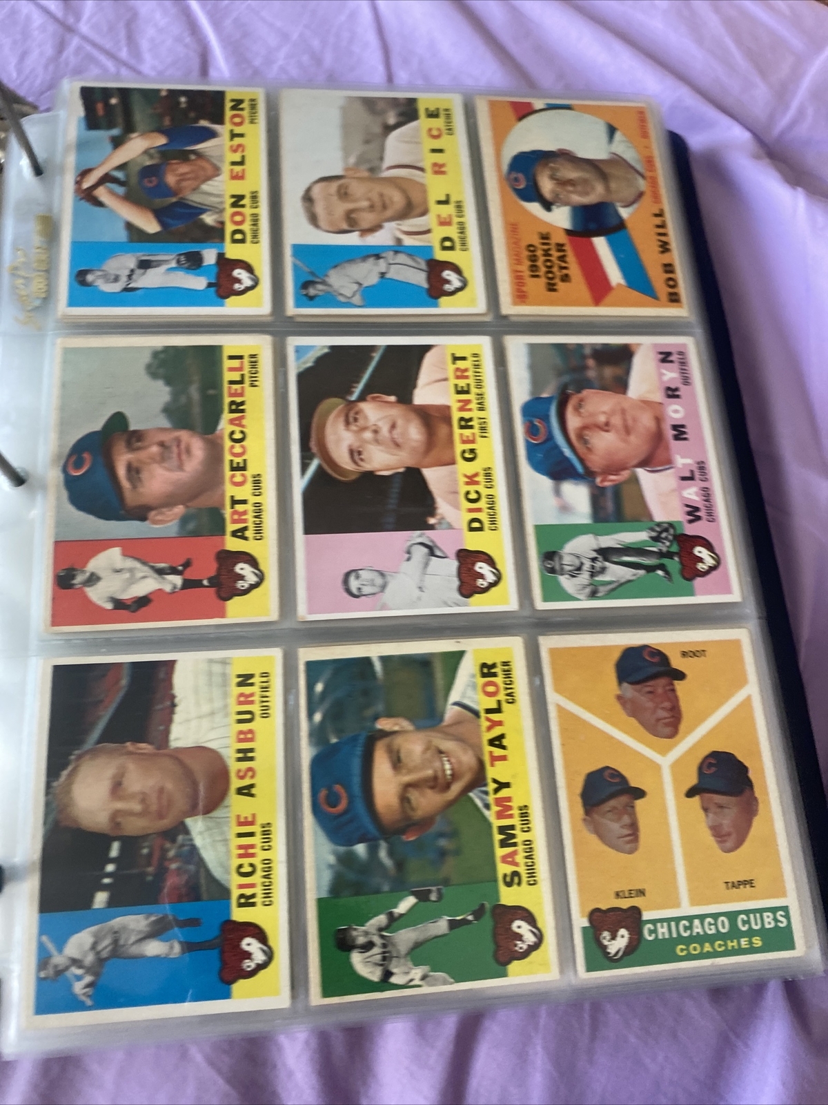1960 Topps Baseball 29 Card Lot Low Grade Good Eye Appeal Includes Ashburn Ellsworth-image