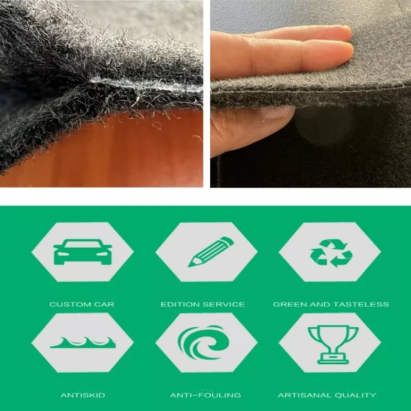 For BMW Z4 2019-2025 Car Floor Mats Velour Waterproof Black Carpet Auto Liners Foto 4 de 4