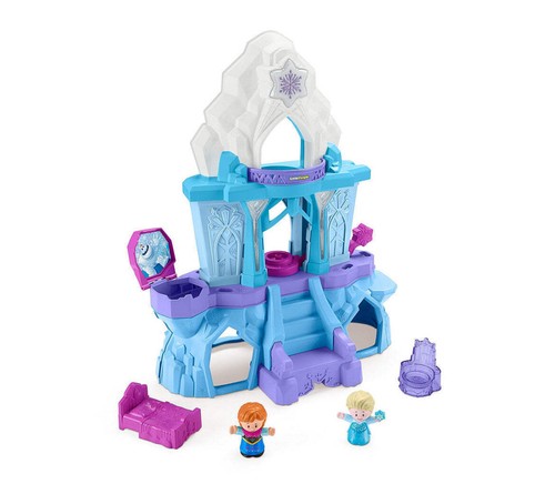 Disney Frozen Elsa’s Enchanted Lights Palace Little People juegos musicales para niños pequeños - Imagen 4 de 9