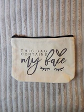 Womens Accessories Gift Cosmetic Bag Funny Makeup Stocking Stuffer 