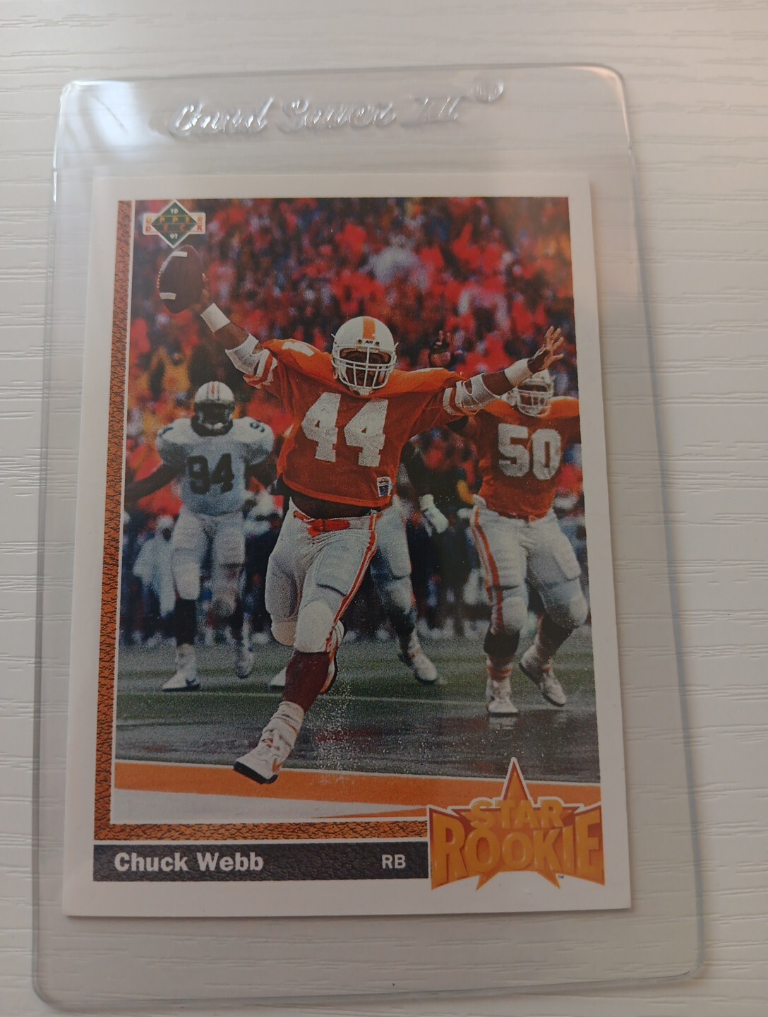 1991 UD Upper Deck ROOKIE RC #20 Chuck Webb FREE SHIPPING!