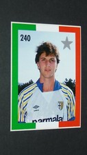 #240 LORENZO MINOTTI PARMA CALCIO DUCALI FOOTBALL CALCIATORI 1991-1992 EUROFLASH