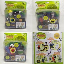CASPER, PUZZA e MOLLA. ACTION FIGURE FANTASMI LAVORATORI - GIOCHI PREZIOSI 1997
