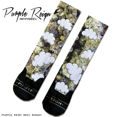 NIKE DUNK SB ''420'' Custom Premium Socks (ALL SZ) huf weed raw cheech chong snoop