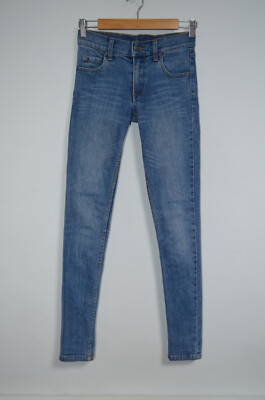 Cheap Monday Jeans Skinny Women Denim Blue Size W24 L32