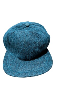 Marc Jacobs Baseball Cap/Hat - Deep Sea Melange - Fuzzy - New With Tags