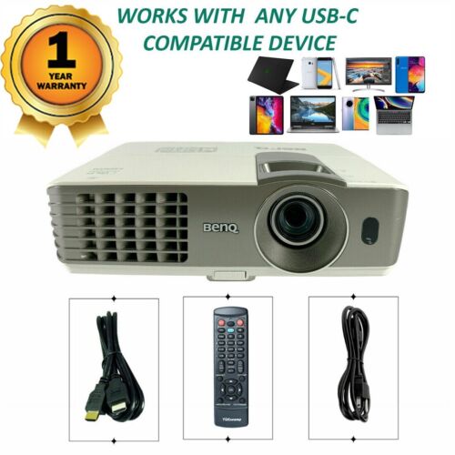 BenQ MX710 DLP Projector Home Theater - Professional Streaming 3D bundle USB-C - 第 1/6 張圖片