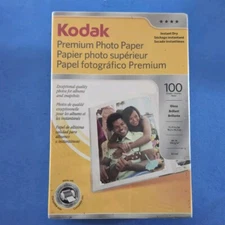100 Sheets Kodak Photo Paper 4x6" New 1 Box