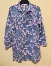 Victorias Secret Sleepshirt Cotton Modal Small Floral Light Pajama Dress N6428