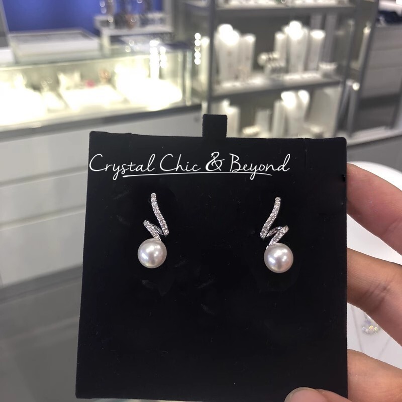 ★SWAROVSKI★Gabriella Drop Earrings パール ピアス AUTHENTIC SWAROVSKI BRAND NEW Gabriella drop earrings White