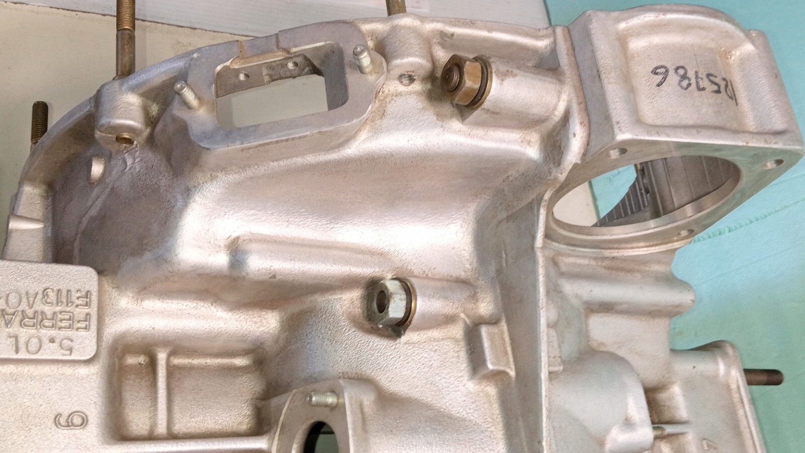 Ferrari Testarossa Engine Block Crankcase_V12_5.0L_122169_121431_NEW_F113_OE