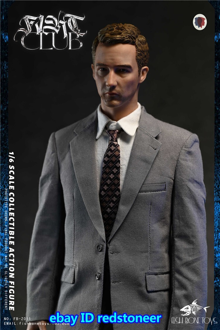 FISH BONETOYS Jack《Fight Club》Edward Harrison Norton 1/6 Scale