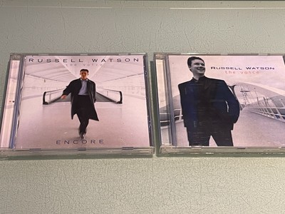 Russell Watson - 2 Original CD Alben - The Voice 2000 & Encore 2001 Decca Musik