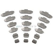 Haskyy® 600X Assortimento Pesi A Percussione Cerchi In Acciaio 5G 10G 15G 20G 25G 30G Ogni 100