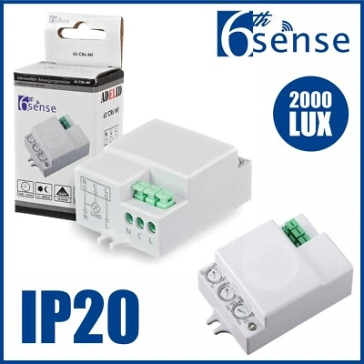 ADELID® Mikrowellen Bewegungsmelder HF Sensor Radar LED Bewegungssensor Infrarot PIR 360