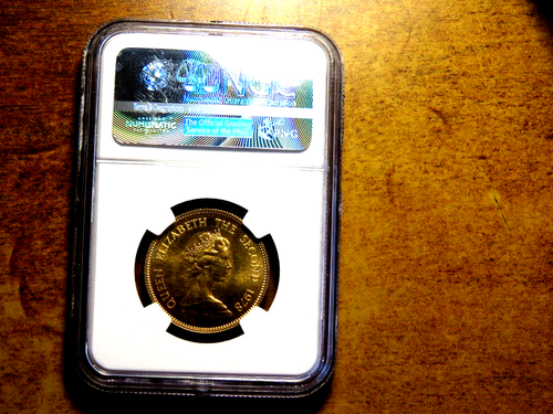 Hong Kong 1978 Gold $1000 - Year of Horse NGC MS66 R2 - Picture 2 of 2