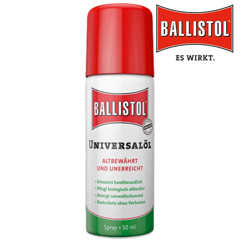Ballistol Universalöl Spray Kriechöl Pflegespray Schmierung Sprühöl 50ml