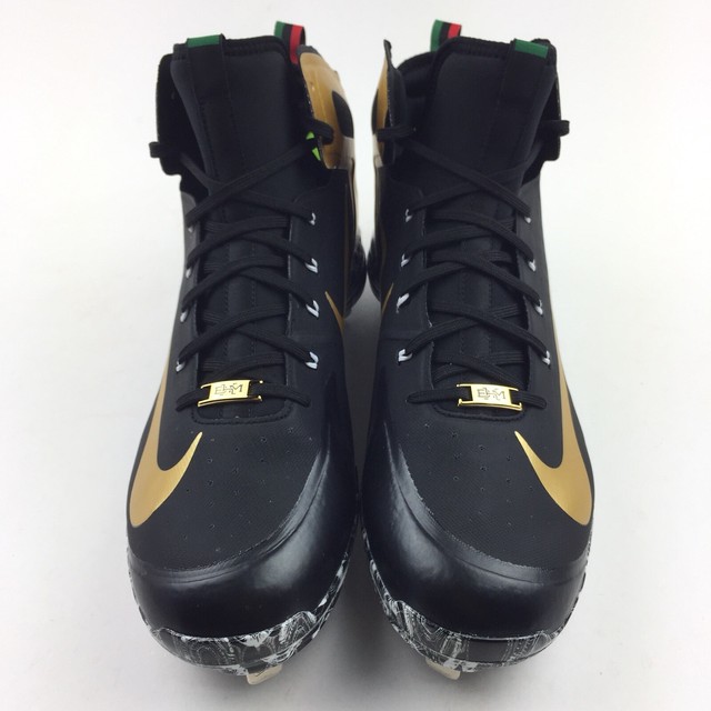 Nike Huarache BHM Mens Baseball Metal Cleats Size 14 Black AJ1434-077 Rare | eBay