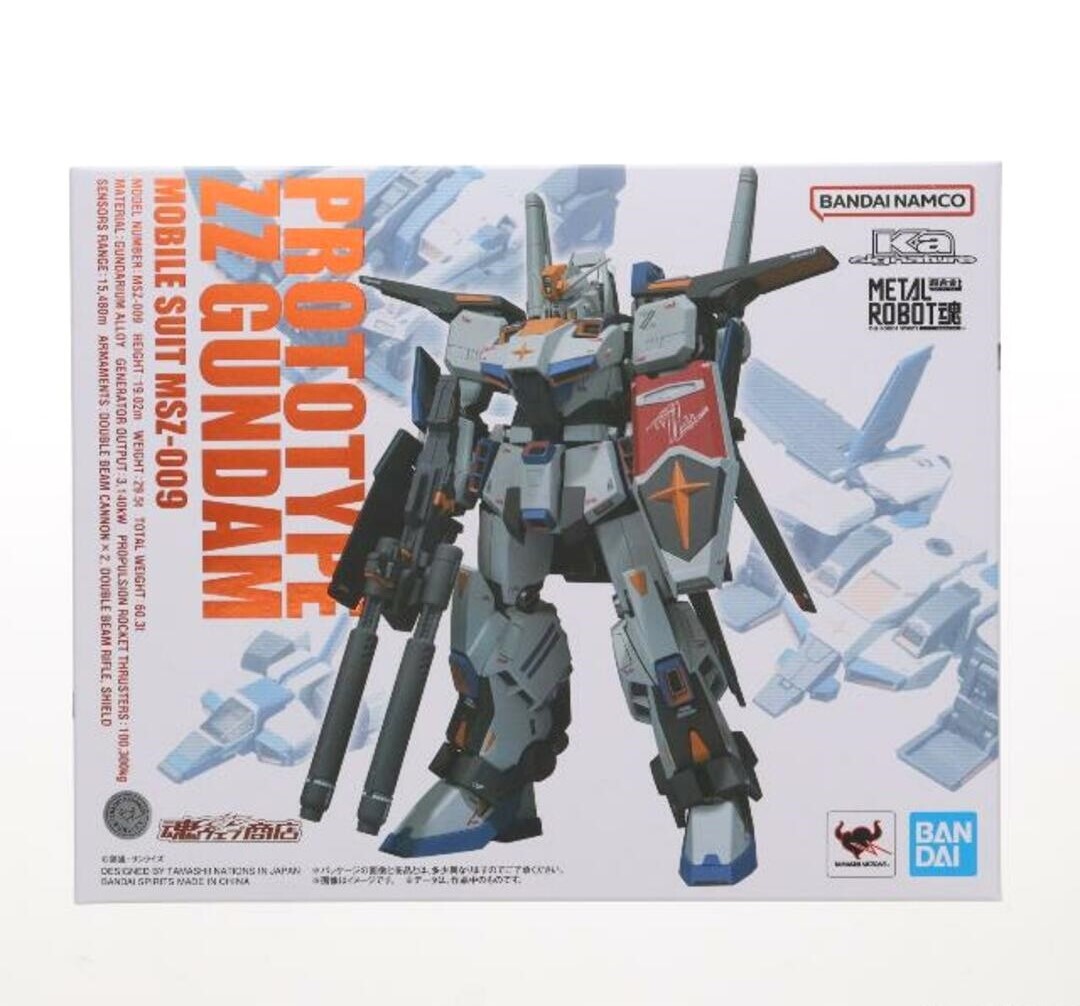 Metal Robot Spirits (Ka Signature) Prototype ZZ Gundam ＜SIDE MS