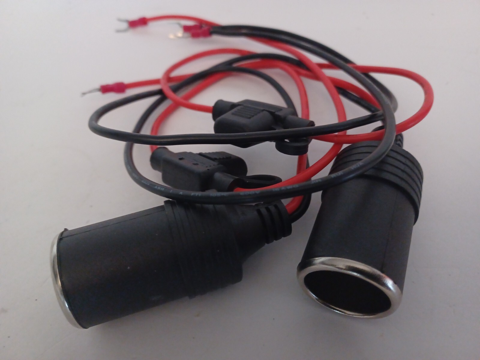 Female Socket With 15a Fuse Tube