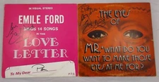 Emile Ford Love Letter Mr What Do You Want To Make Those Eyes Me For Signed LPs