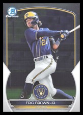 2023 Bowman Chrome Prospects #BP-41 Eric Brown Jr. Milwaukee Brewers
