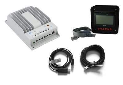 Solarregler Tracer MPPT1215BN,2215BN,3215BN, EPsolar m.MT50,T-fühler,USB-Adapter