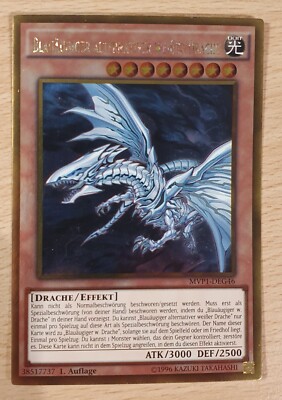 Yu-Gi-Oh! Blauäugiger alternativer weißer Drache (V.2 - Gold Rare) MVP1-DEG46