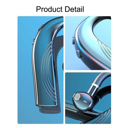 Bluetooth Headset Wireless Sport Running Headphone with Mic Driver Earphone - Picture 8 of 13