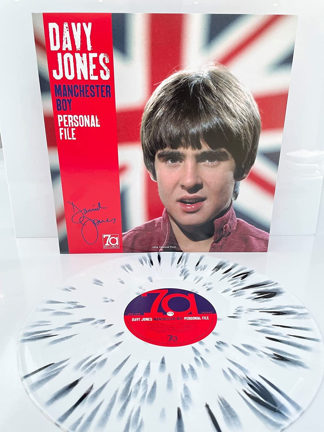 Davy Jones Manchester Boy Personal File 180G LP Vinyl Record