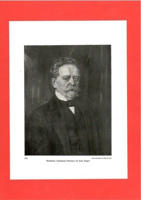 Geheimrat Prof. Dr. Karl Engler * Wilhelm Trübner (1922)   [TRÜ-091]