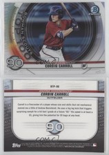 2020 Bowman Bowman Scouts Top 100 Chrome Corbin Carroll #BTP-90