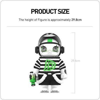 POP MART MEGA SPACE MOLLY 400% LALA COMPANY-DURIAN MAN RADIO