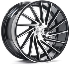 Alloy Wheels 19" 1AV ZX1 Black Polished Face For Infiniti Q50 13-22